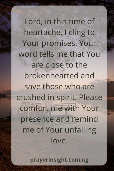 Prayer For a Broken Heart From a Relationship