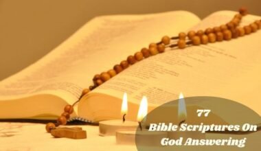 Bible Scriptures On God Answering Prayers