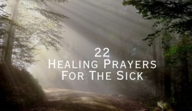 Healing Prayers For The Sick