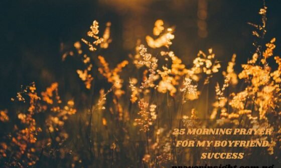 Morning Prayer For My Boyfriend Success