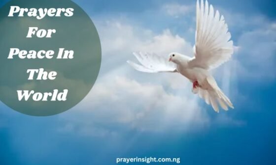 Prayers For Peace In The World