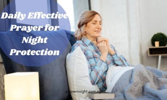 Daily Effective Prayer for Night Protection