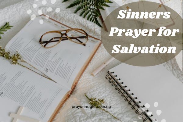 Sinners Prayer for Salvation