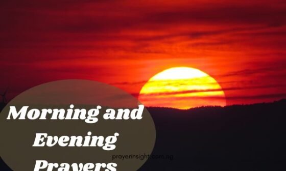 Morning and Evening Prayers