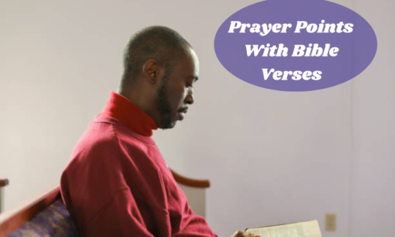Prayer Points With Bible Verses