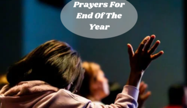 Prayers For End Of The Year